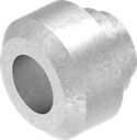 Espaciador para interior, acero galvanizado