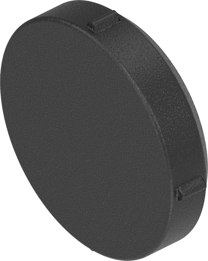 Tapón, polietileno negro