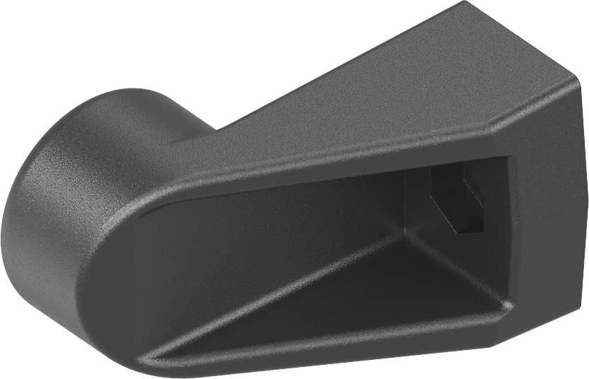 Handle piece, Polyamide GF black