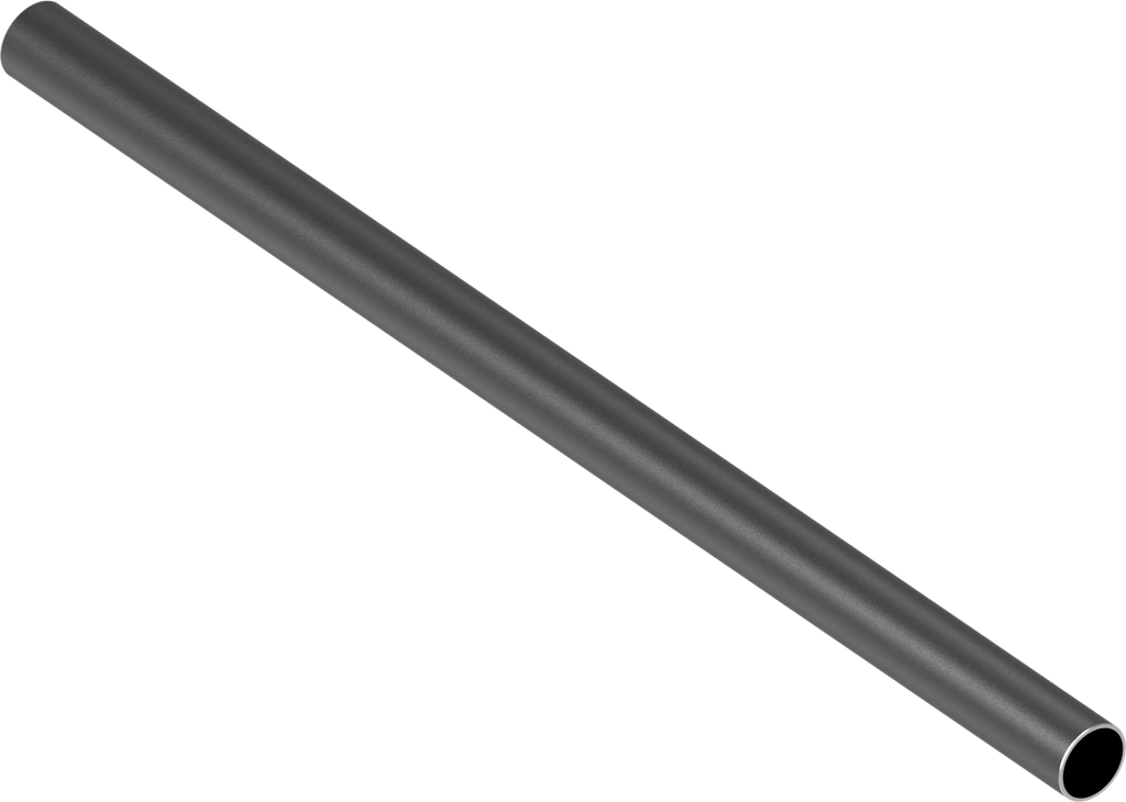 balustre en acier Ø 30, acier plastifié noir