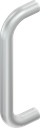 Asa en forma de estribo, aluminio sin revestir