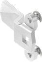 came avec adaptateur, acier zingué