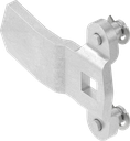 3-point cam, Steel zinc-plated