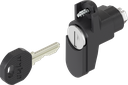 Modulo con cilindro tondo chiave EK 333, poliammide GF nero