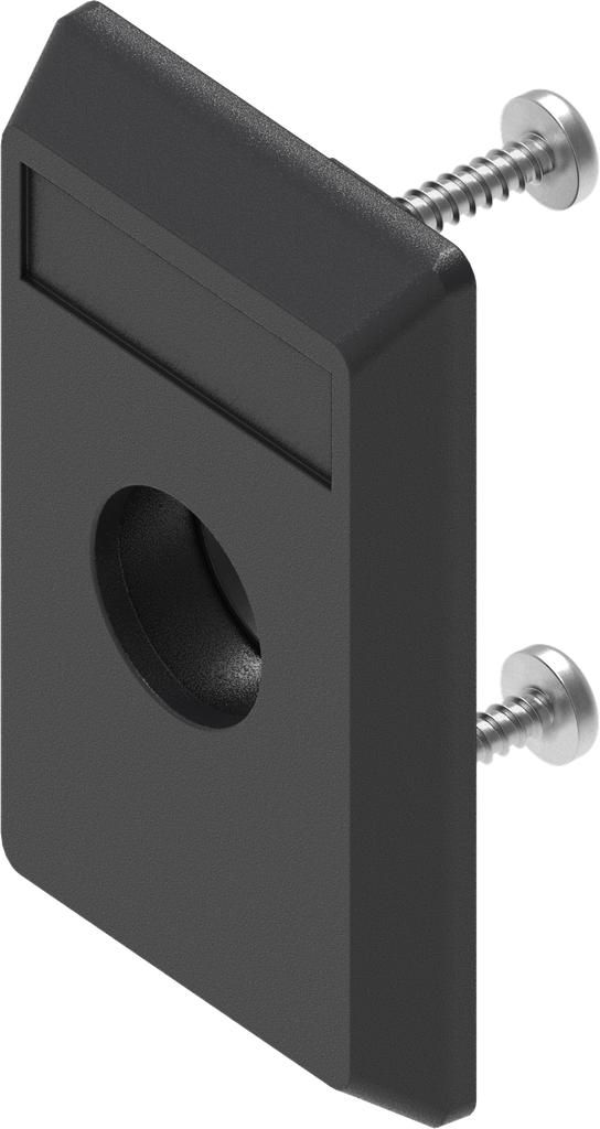 capotage court pour carré, triangle, Daimler Benz et fente, polyamide GF noir