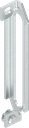 raccord pour emplacement étroit, acier zingué