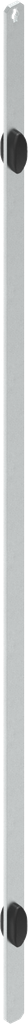 Varilla plana con pastilla, acero galvanizado