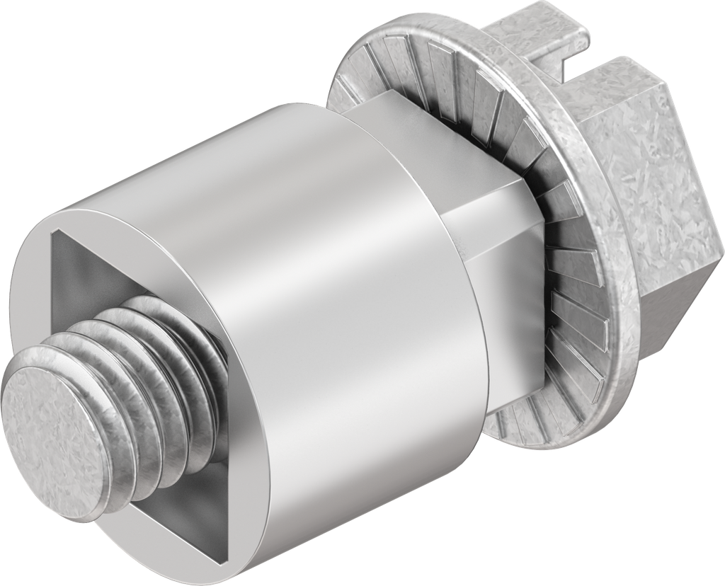 Adattatore per linguette, acciaio inox AISI 316L