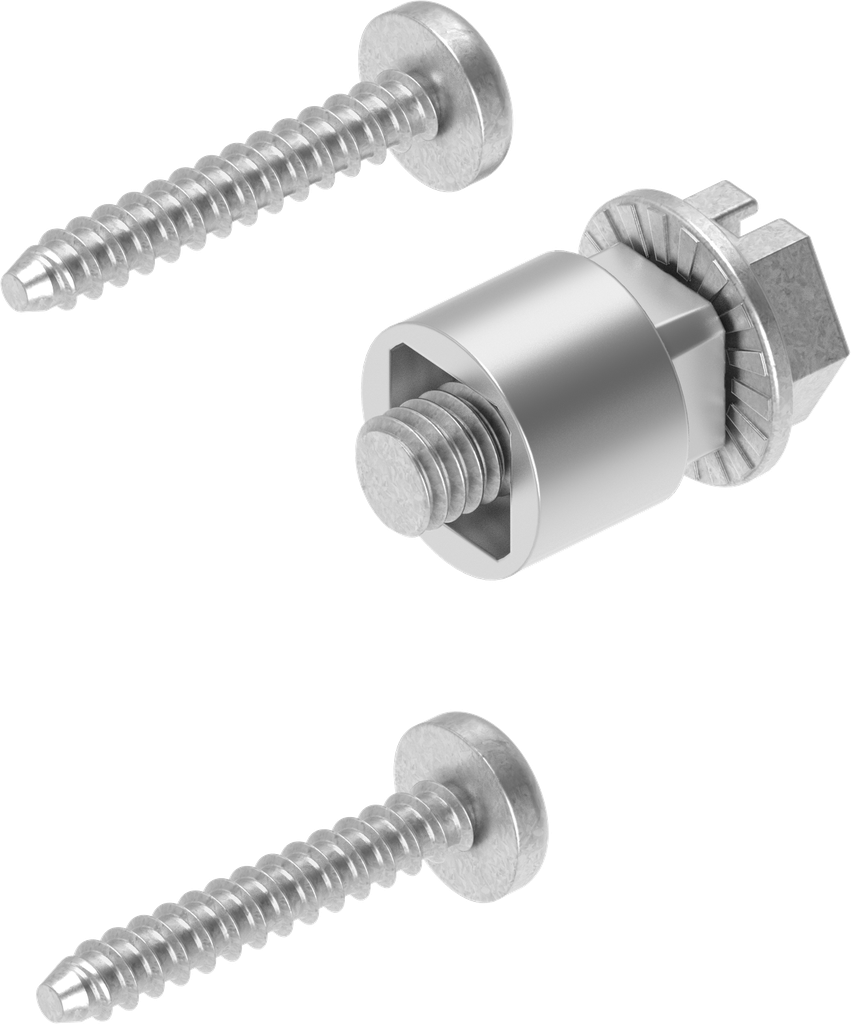 Adapter met toebehoren voor sluitlipadapter; 