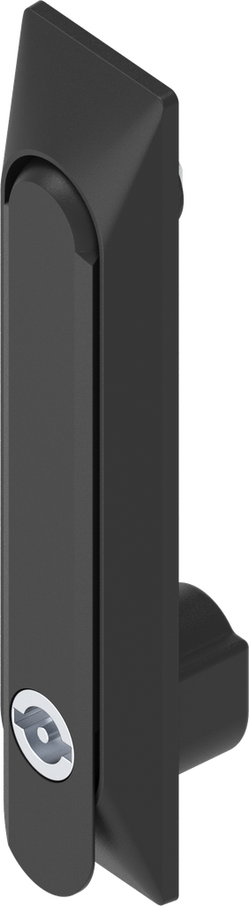 Zwenkgreep 1150 met universele behuizing met bediening dubbelbaard 3, polyamide en GD-Zn (Zamak) zwart gepoedercoat