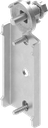 accessoires de fixation adaptateur, rail de fixation et vis pour poignée escamotable avec came, zamak et acier