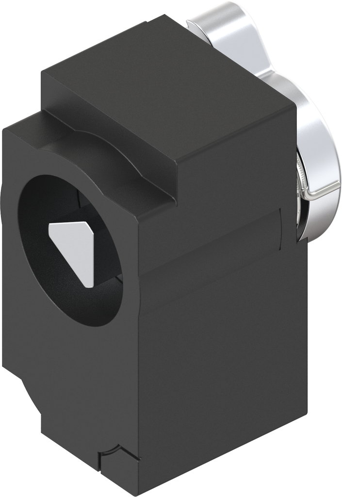 Modulo con inserto triangolo 7, poliammide GF nero
