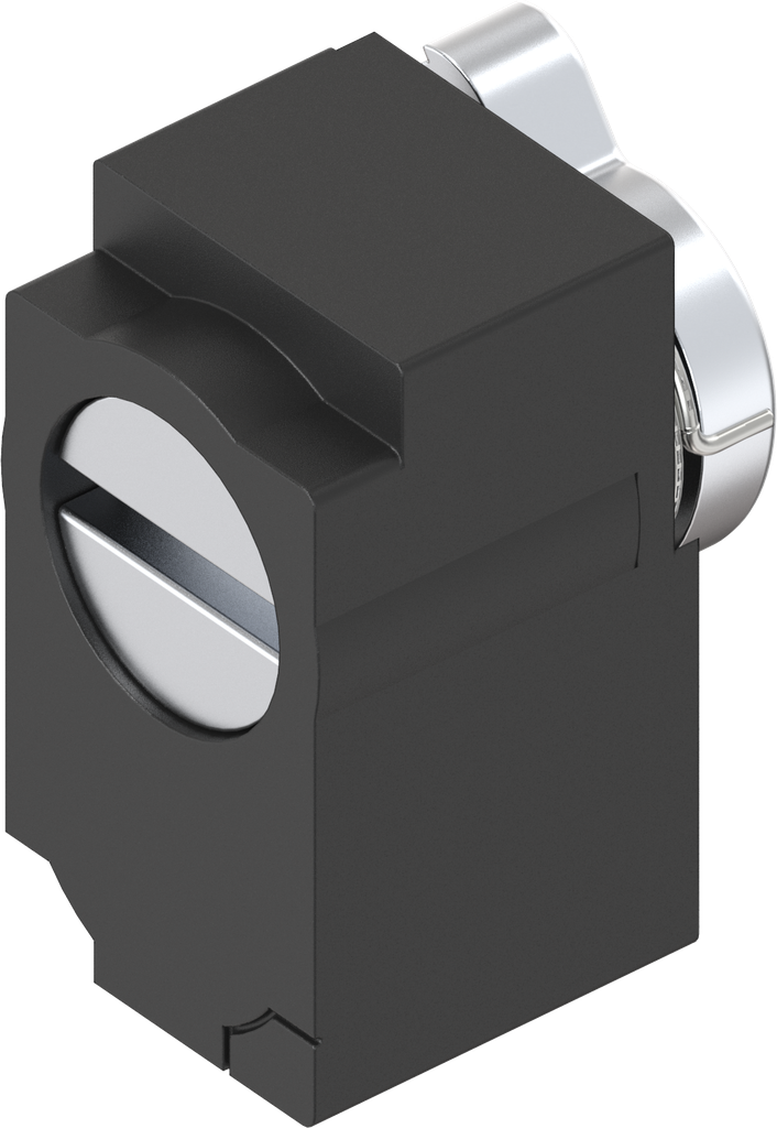Modulo con inserto taglio 2x4, poliammide GF nero