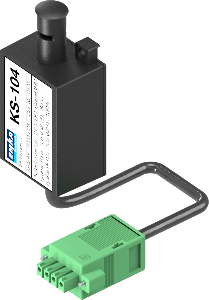 Klimaatsensor, temperatuur en vochtigheid met connector voor sensor unit; 
