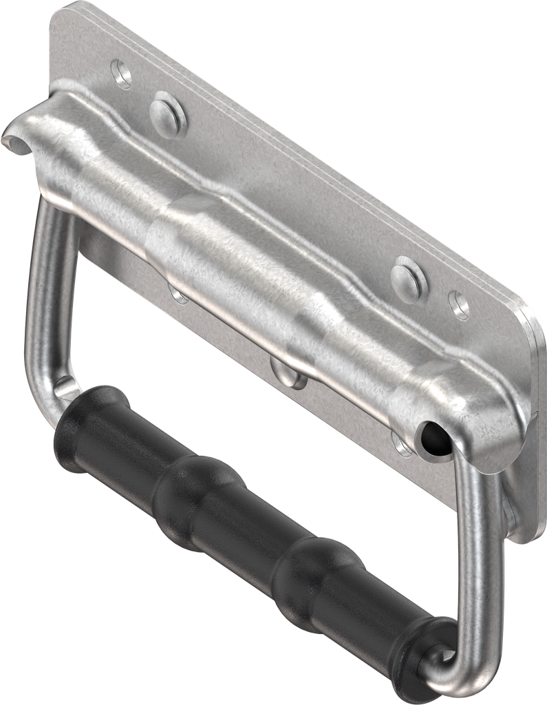 Asa plegable sin resorte de torsión, acero galvanizado DS más Top Coat