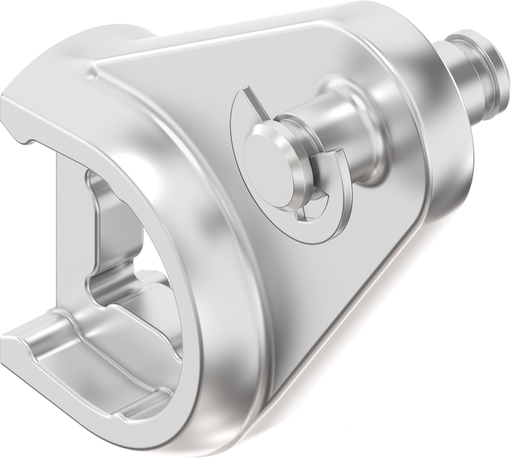 Conexión de varillas para multipunto, acero inoxidable AISI 316