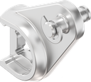 adaptateur pour verrouillage multi-point, inox AISI 316
