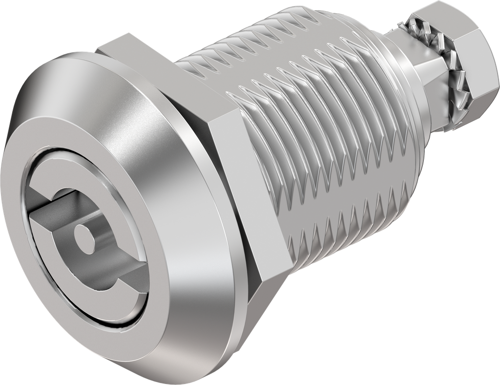 Chiusura 1/4 di giro a compressione doppia aletta 3, acciaio inox AISI 316