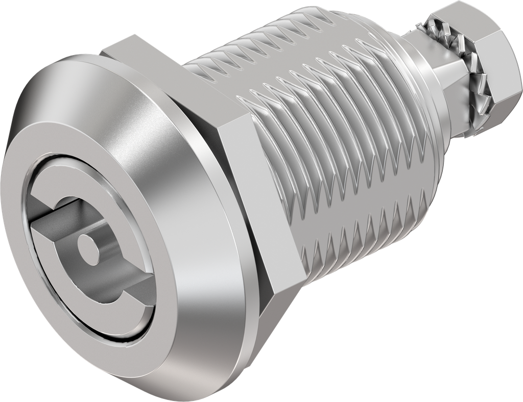 Compression latch double bit 3, Stainless steel AISI 316