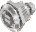 quart de tour, version ferroviaire avec marquage, inox AISI 303