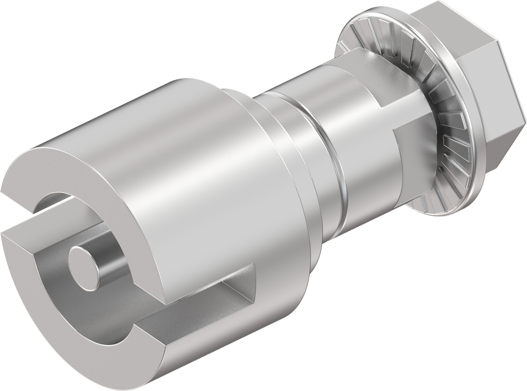 Insert double bit 3, Stainless steel AISI 303