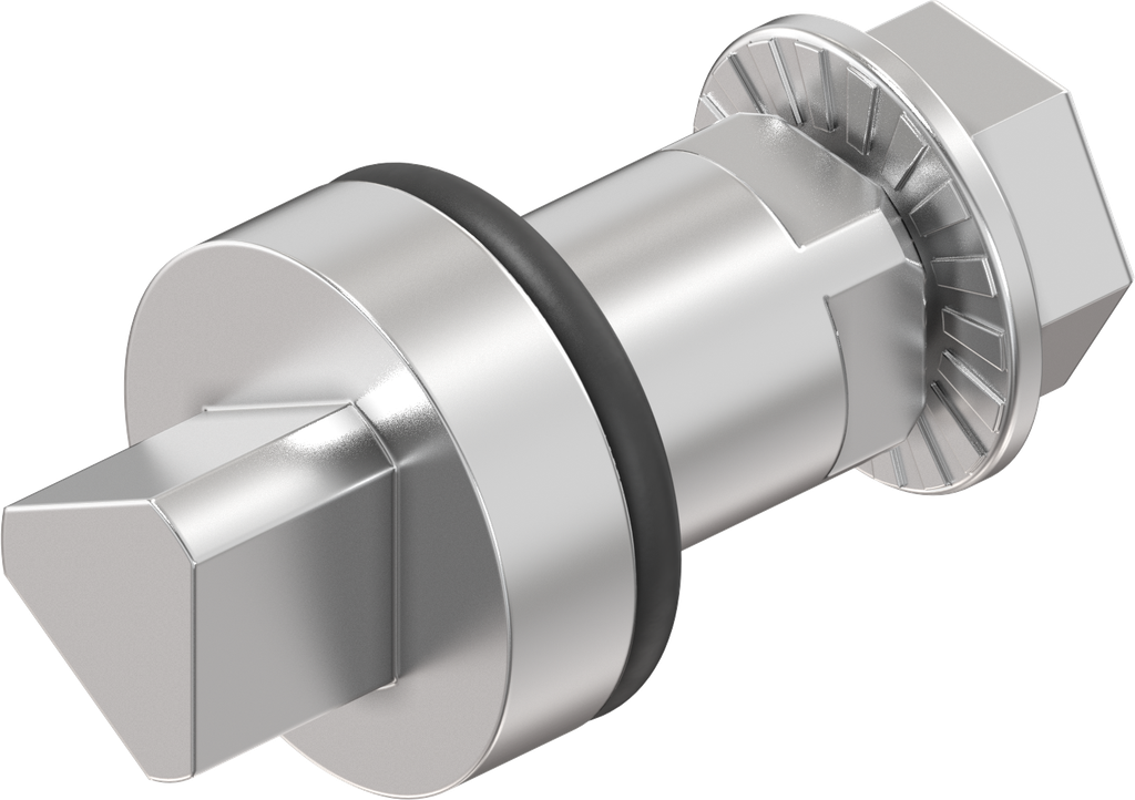 Insert triangular 8, Stainless steel AISI 303