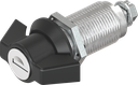 quart de tour papillon clé EK 333, zamak et polyamide noir