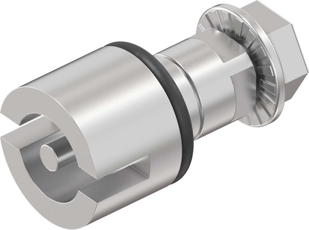Insert double bit 3, Stainless steel AISI 316