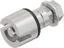 Inserto doppia aletta 5, acciaio inox AISI 316