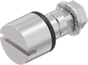 Inserto ranura 2 x 4, acero inoxidable AISI 303