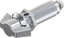 Wing knob quarter turn, non-keyed, Zinc die chrome-plated