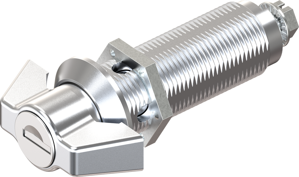Knevelslot sleutelnummer EK 333, Zamak verchroomd