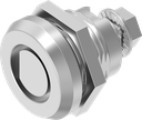 Chiusure 1/4 di giro di sicurezza con Europa dell'Est Ø 13 semicircolare, acciaio inox AISI 303