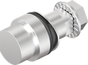 rotor Europe de l'Est Ø 13 demi-rond, inox AISI 304