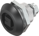 verrou à compression, version ferroviaire, zamak époxy noir