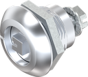 Compression latch, square 7, Zinc die chrome-plated