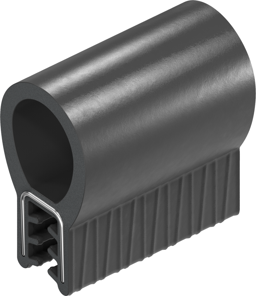 joint d'étanchéité en matériau ignifuge, caoutchouc mousse EPDM; joint pare brise EPDM 60  ± 5 Shore A noir