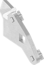 3-Point cam, right version, Steel zinc-plated