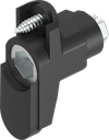 Locking set with insert hexagon female SW 10, Polyamide GF black