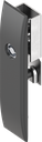 Escutcheon for rods with insert Daimler Benz, Polyamide GF black
