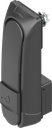 Swinghandle "short" with RC2 for type KABA 1514, Zinc die black powder-coated