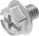 Locking screw M5 x 6, Steel zinc-plated