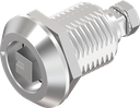 Compression latch railway version, Stainless steel AISI 316