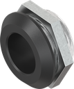Key guide for square and triangular, Zinc die black powder-coated