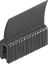Sealing profile, self-clamping, EPDM 60 ± 5 Shore A black