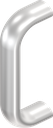 Bow-type handle, Aluminium anodized