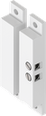 Door contact with screw connection; 