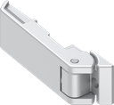 Scharnier, Zamak witaluminium gepoedercoat